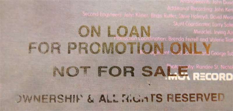 Vintage Vinyl LP - Tiffany - Promotion Copy - Cover VG/ Vinyl VG