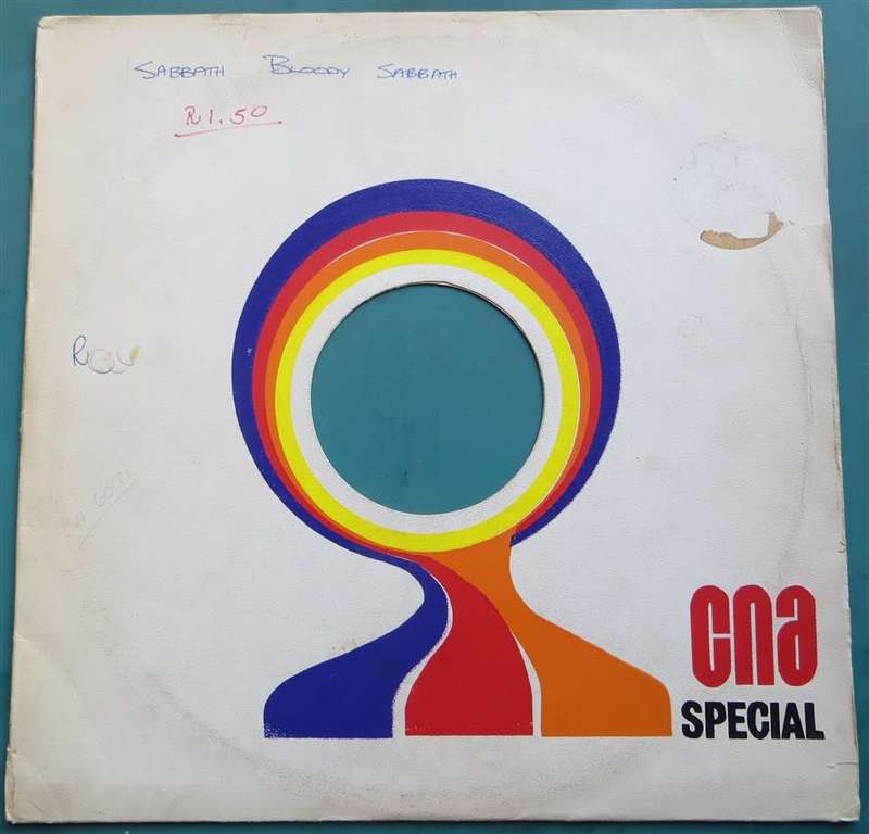 Vintage Vinyl LP - Black Sabbath Vol.4 - Generic CNA Cover / Vinyl VG