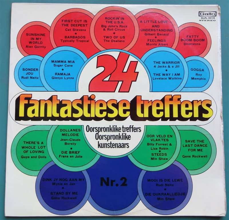 24 Fantastiese Treffers Nr.2 - 2 x LPs Cover VG / Vinyl VG