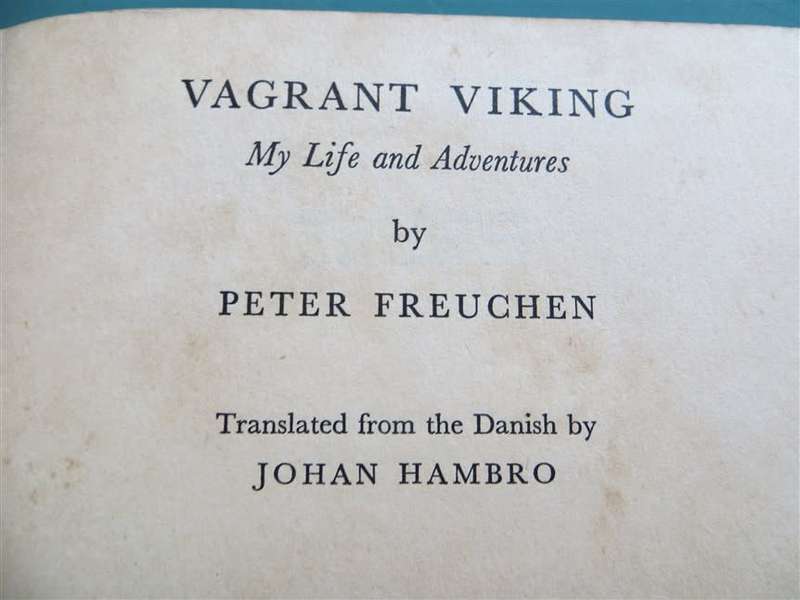 Vagrant Viking - Peter Freuchen - 1954 - SCARCE