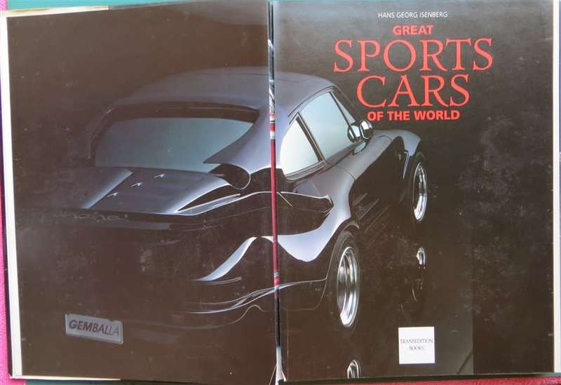 Great Sports Cars of the World - Hans Georg Isenberg - Hardcover