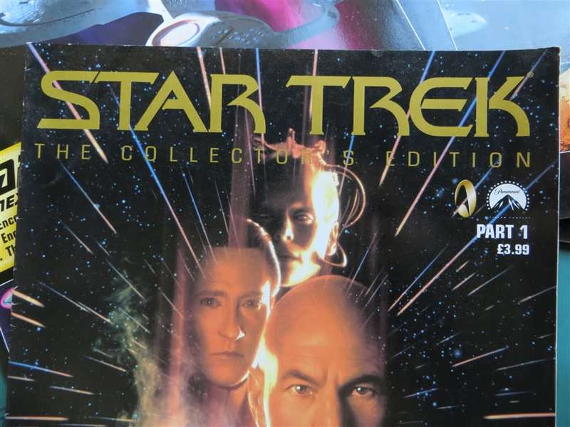 STAR TREK - Collectors Edition - Vol. 1,2,3,4,5,7 Paramount Magazines 1 Bid for All