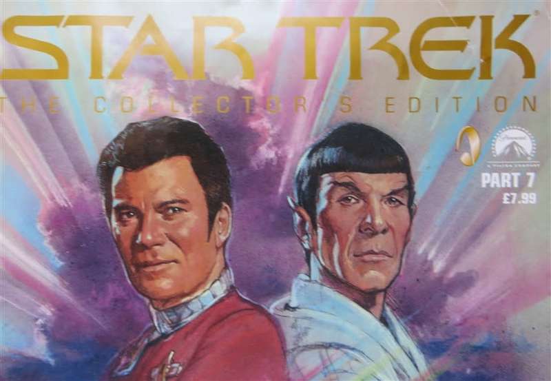 STAR TREK - Collectors Edition - Vol. 1,2,3,4,5,7 Paramount Magazines 1 Bid for All