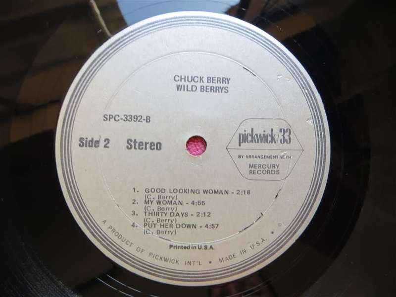 Vintage Vinyl - Chuck Berry - Wild Berrys - Cover VG / Vinyl VG