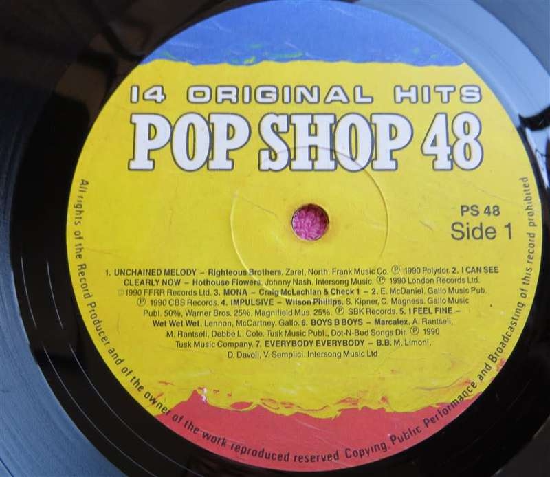 Vintage Vinyl - Pop Shop 48 - Cover VG / Vinyl VG