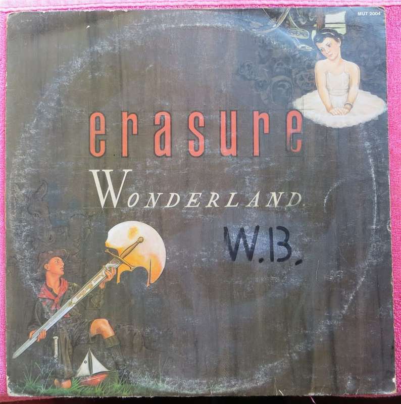 Erasure - Wonderland Vintage Vinyl - Cover poor / Vinyl VG
