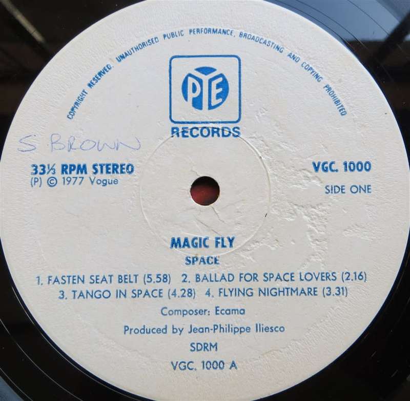 Space - Magic Fly - Vintage Vinyl - Cover VG / Vinyl VG