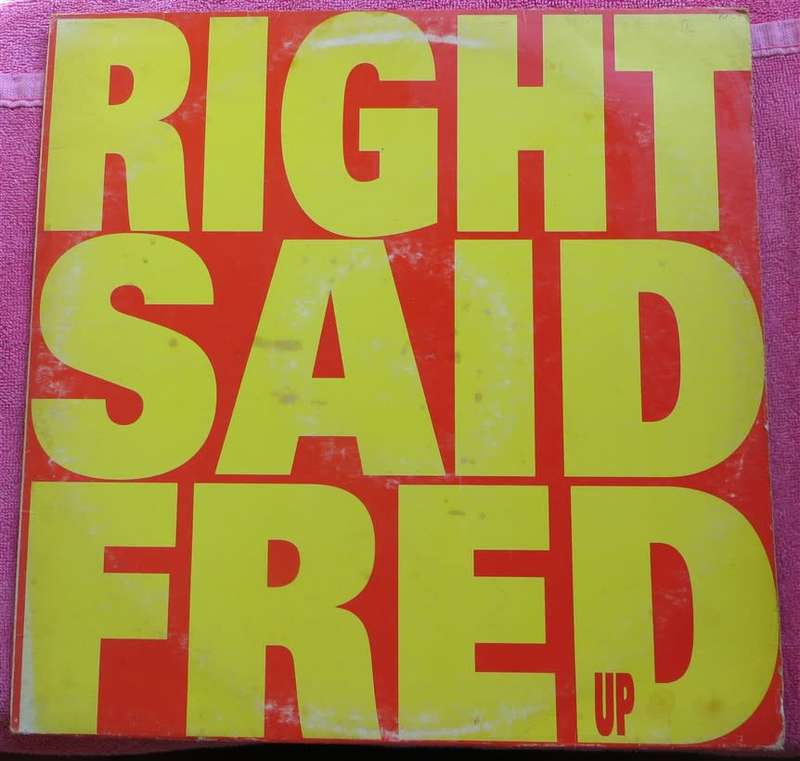 Vintage Vinyl - Right Said Fred - Up - Cover VG / Vinyl VG