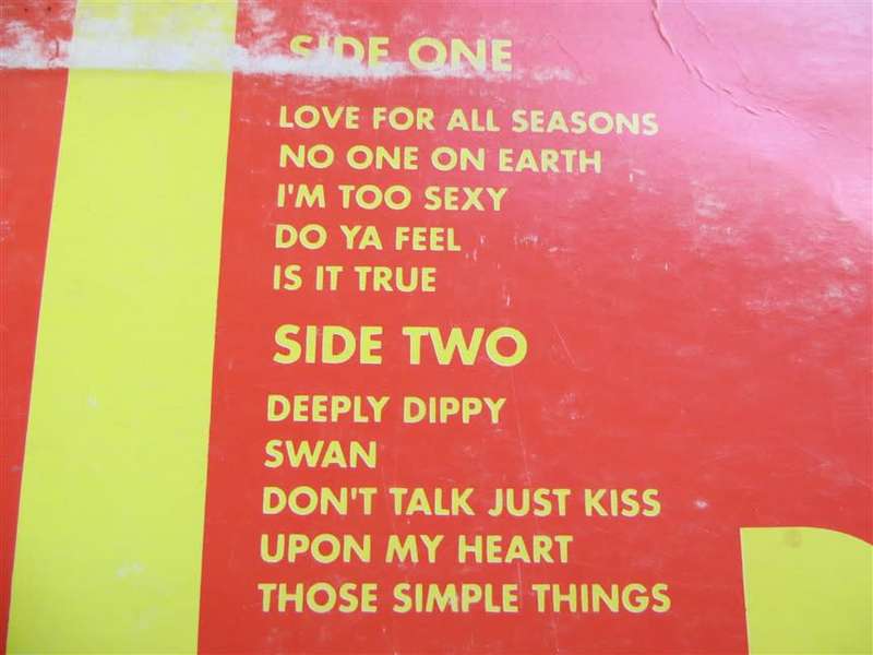 Vintage Vinyl - Right Said Fred - Up - Cover VG / Vinyl VG