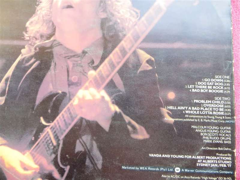 Vintage Vinyl - ACDC - Let there be Rock VG / Vinyl VG
