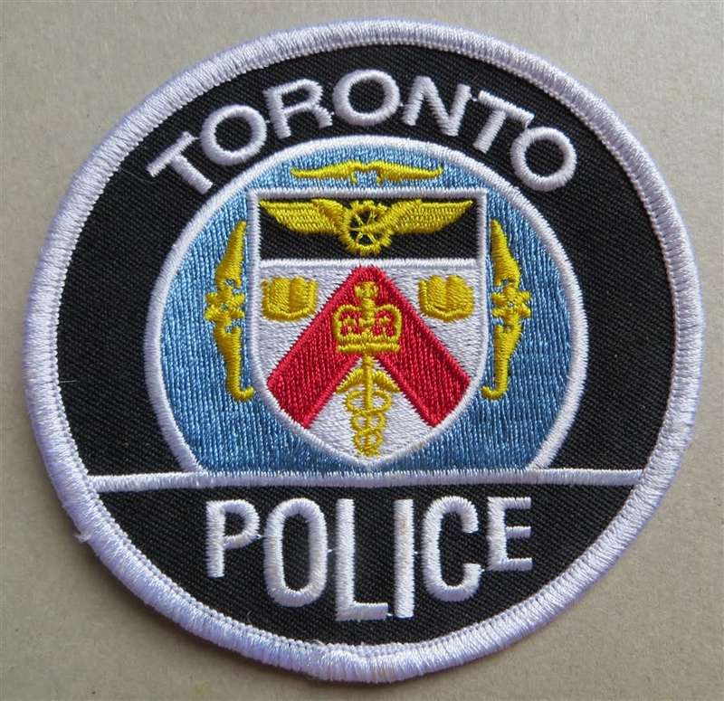 Toronto Police embroidered Badge