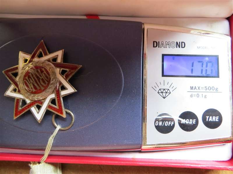 Silver Hallmarked Masonic Primo Mother Lodge Jewel - Primo H.L Harpur 31 May 1911