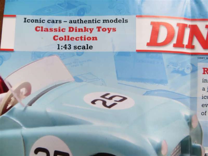 Dinky - No.1 Triumph TR2 Sports De Agostini 1:43 Mint Car & Box