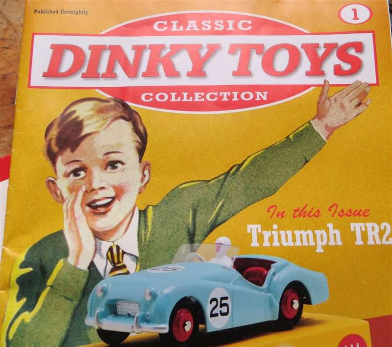 Dinky - No.1 Triumph TR2 Sports De Agostini 1:43 Mint Car & Box