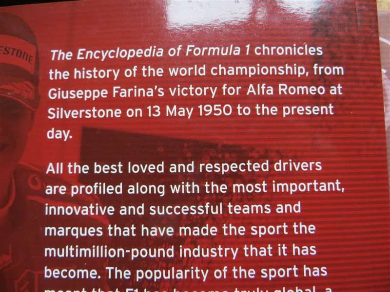 Encyclopedia Formula 1 Grand Prix Book & DVD Box Set