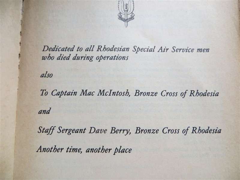 The Elite - Rhodesian Special Air Service - Barbara Cole