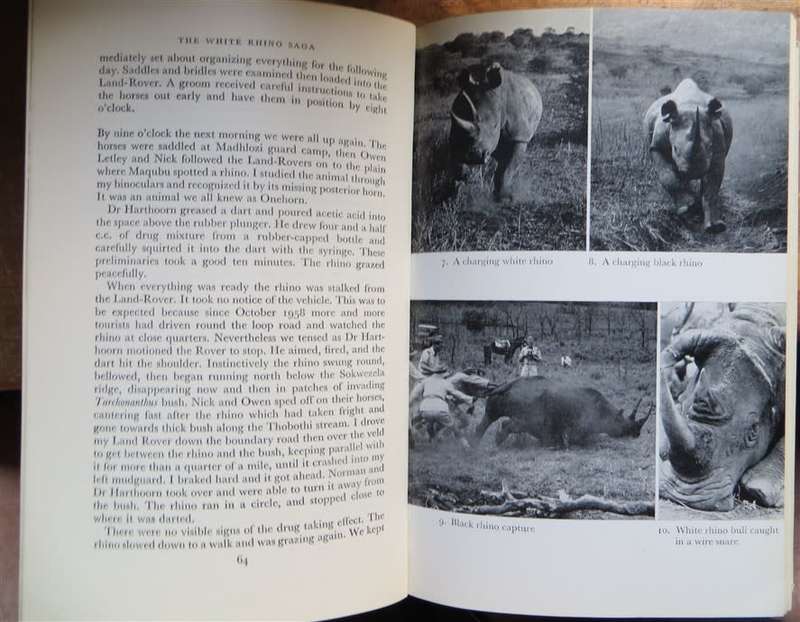 The White Rhino Saga - Ian Player - Signed Copy