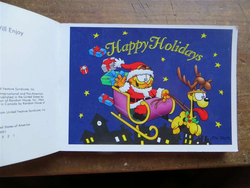 Garfield Seasons Greetings - Jim Davis - Book of Postcards