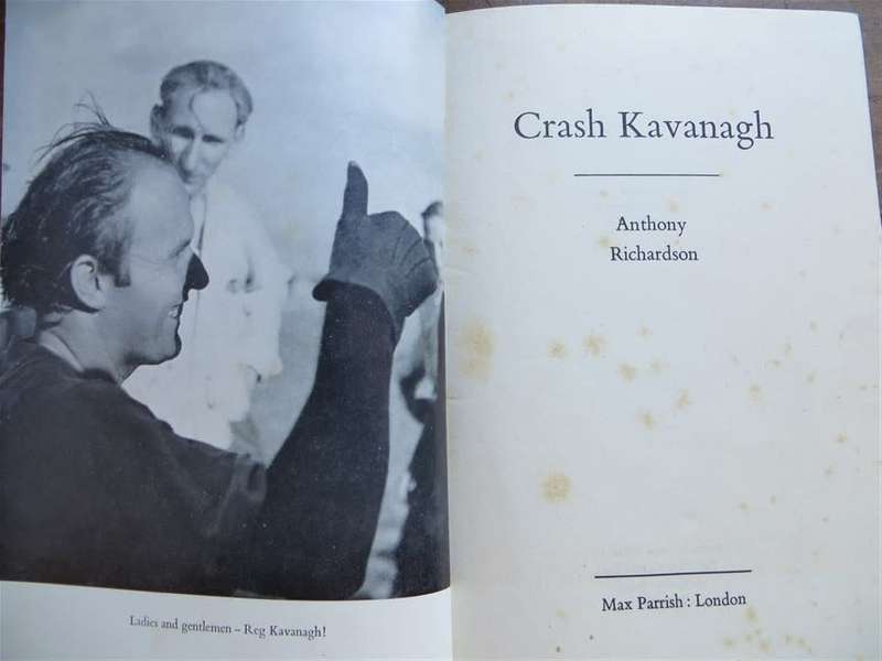 Crash Kavanagh - A.Richardson 1953 1st Edition - foxing