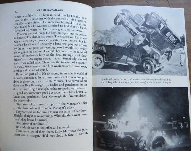 Crash Kavanagh - A.Richardson 1953 1st Edition - foxing