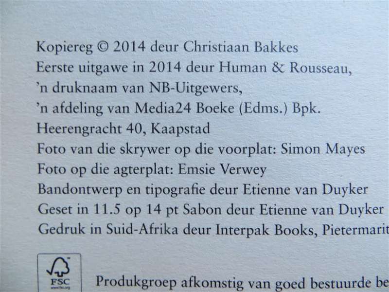 Krokodil aan my skouer - Christiaan Bakkes - Stoffel toe en Nou