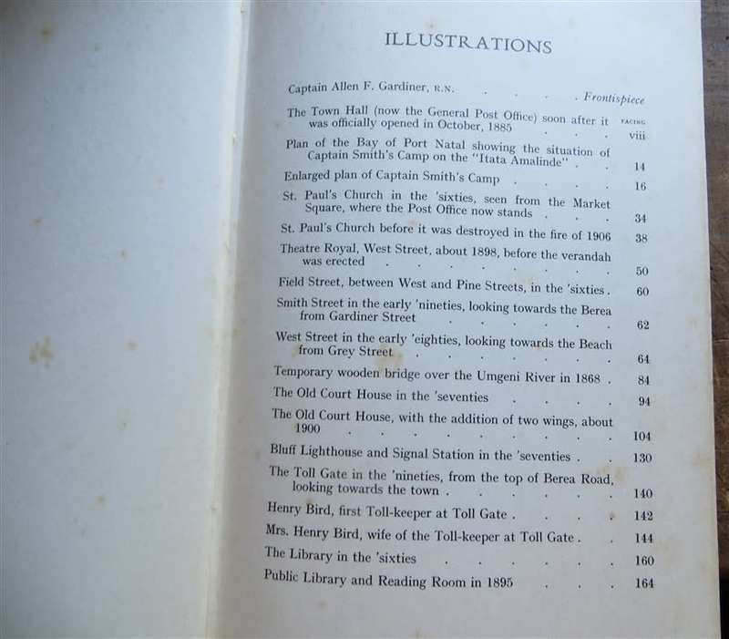 Landmarks of Old Durban - H.Edmund Dawes 1948