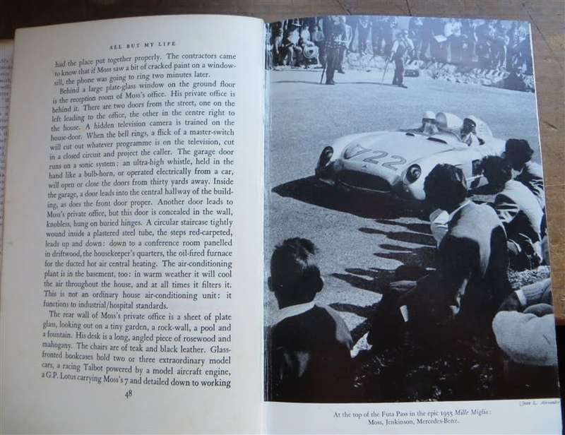 Stirling Moss - All but my Life - Ken.W Purdy 1st Edition