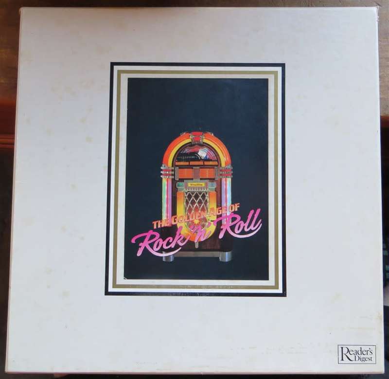 Golden Age of Rock n Roll Box Set - 1 missing  2 to 9 present 8 x LP:s - VG/VG