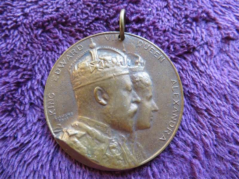 1902 26th June Newcastle upon Tyne Coronation Medal