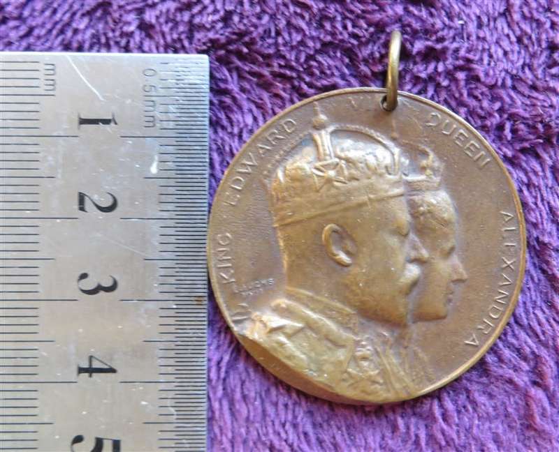 1902 26th June Newcastle upon Tyne Coronation Medal