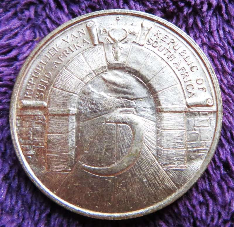 Republic of SA 5 Years Johannesburg Medallion