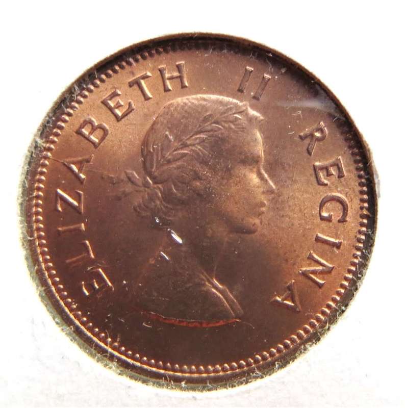 1960 SA Union Half Penny 1/2d Coin