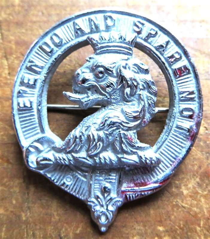 E`en Do and Spare Not - Scottish Heavy Badge MacGregor Clan