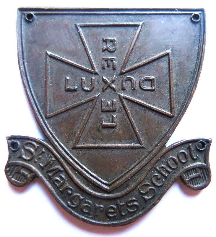 Vintage St Margarets School badge