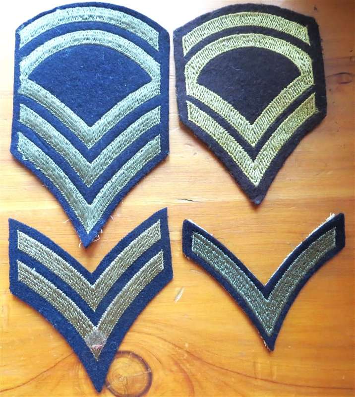 US Airforce Rank Patches