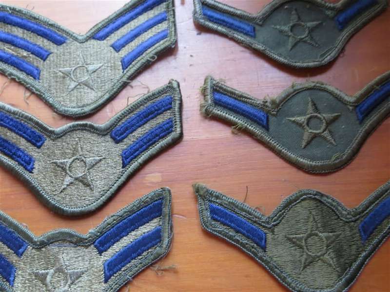 US Airforce Rank Patches