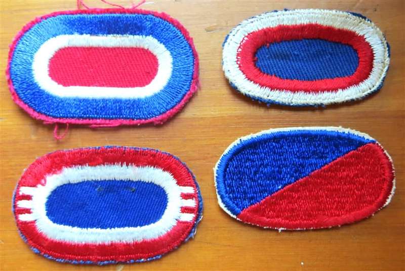 4 x Assorted US Airforce embroidered ID Patches