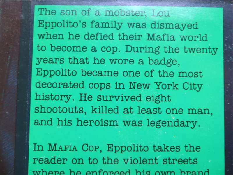 Mafia Cop - Lou Eppolito & Bob Drury