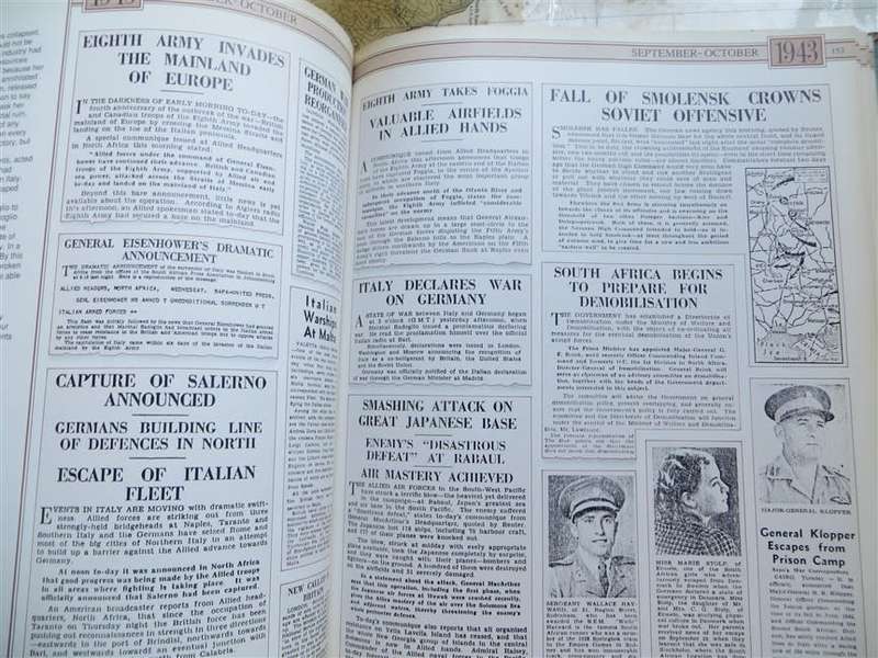 The Star - World War II - recaptured from SA daily Newspaper - Hardcover