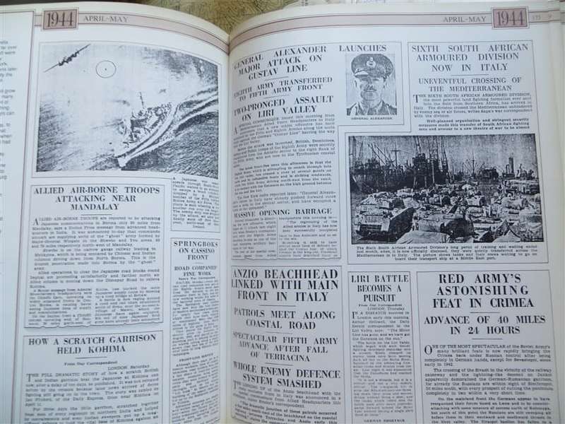 The Star - World War II - recaptured from SA daily Newspaper - Hardcover