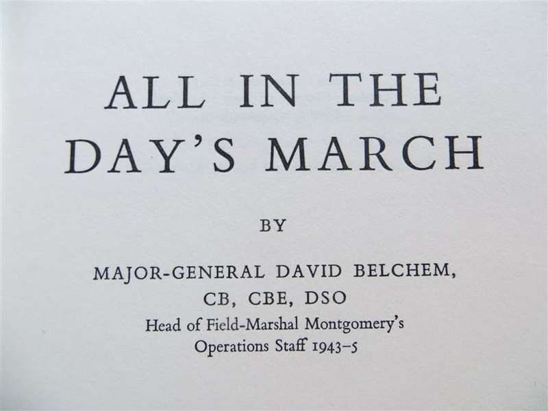 All in the days March - Maj. General David Belchem