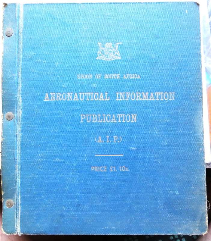 Union of South Africa - Aeronautical Information Publication + Map Insert
