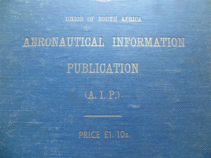 Union of South Africa - Aeronautical Information Publication + Map Insert