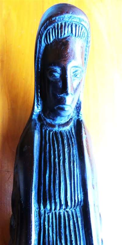 Hardwood Carving - Mother Mary - +- 600mm high Standing