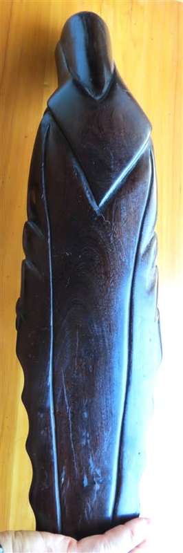 Hardwood Carving - Mother Mary - +- 600mm high Standing