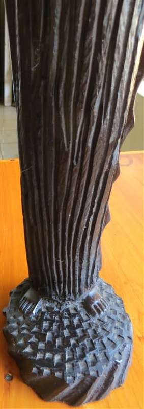 Hardwood Carving - Mother Mary - +- 600mm high Standing