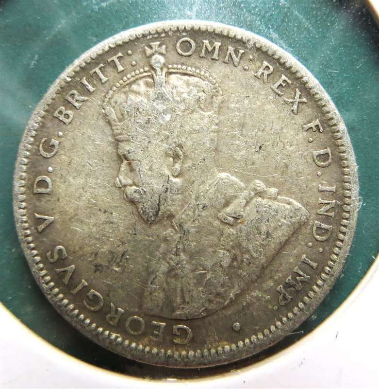 1916(M) Australia SILVER Shilling