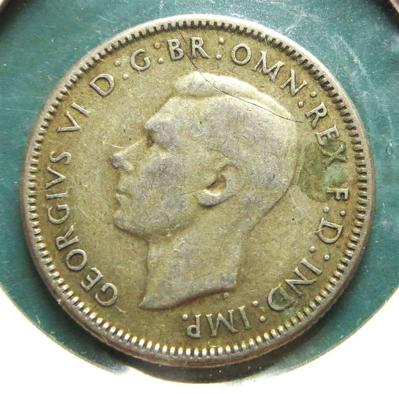 1946 Australia SILVER Shilling