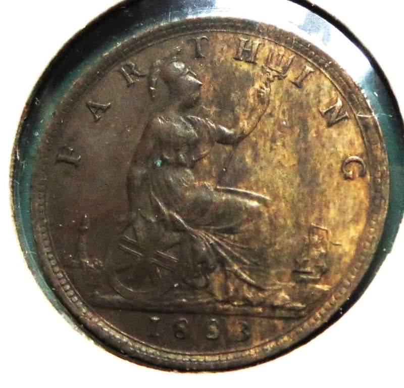 GB 1883 Quarter Penny