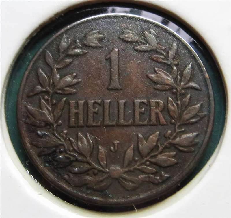1905(J) Germany East Africa 1 Heller